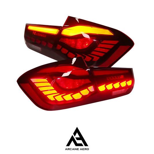 BMW F30 (3-SERIES) CS OLED ARCANE AERO STYLE TAIL LIGHTS