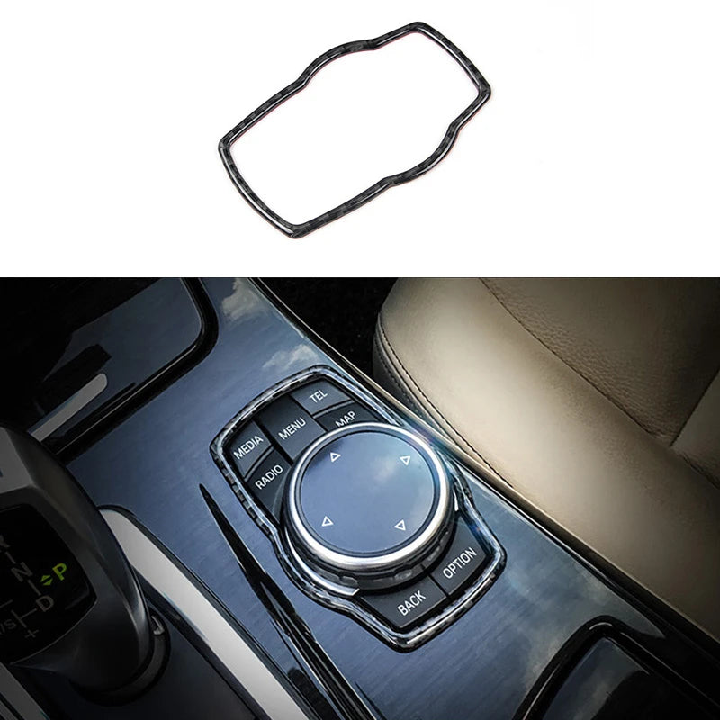 BMW F32 ARCANE AERO CARBON FIBRE I-DRIVE SURROUND TRIM