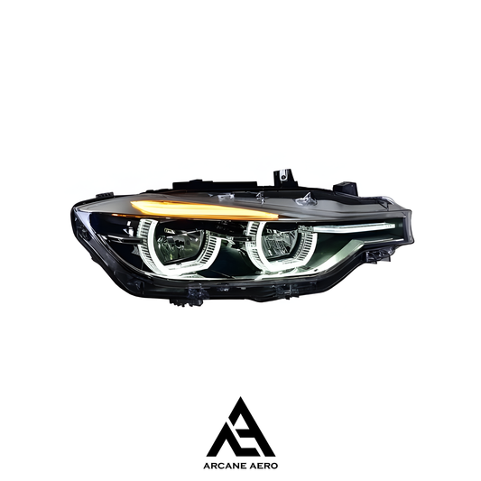 BMW F30 (3-SERIES) LED ARCANE AERO LCI STYLE HEAD LIGHTS