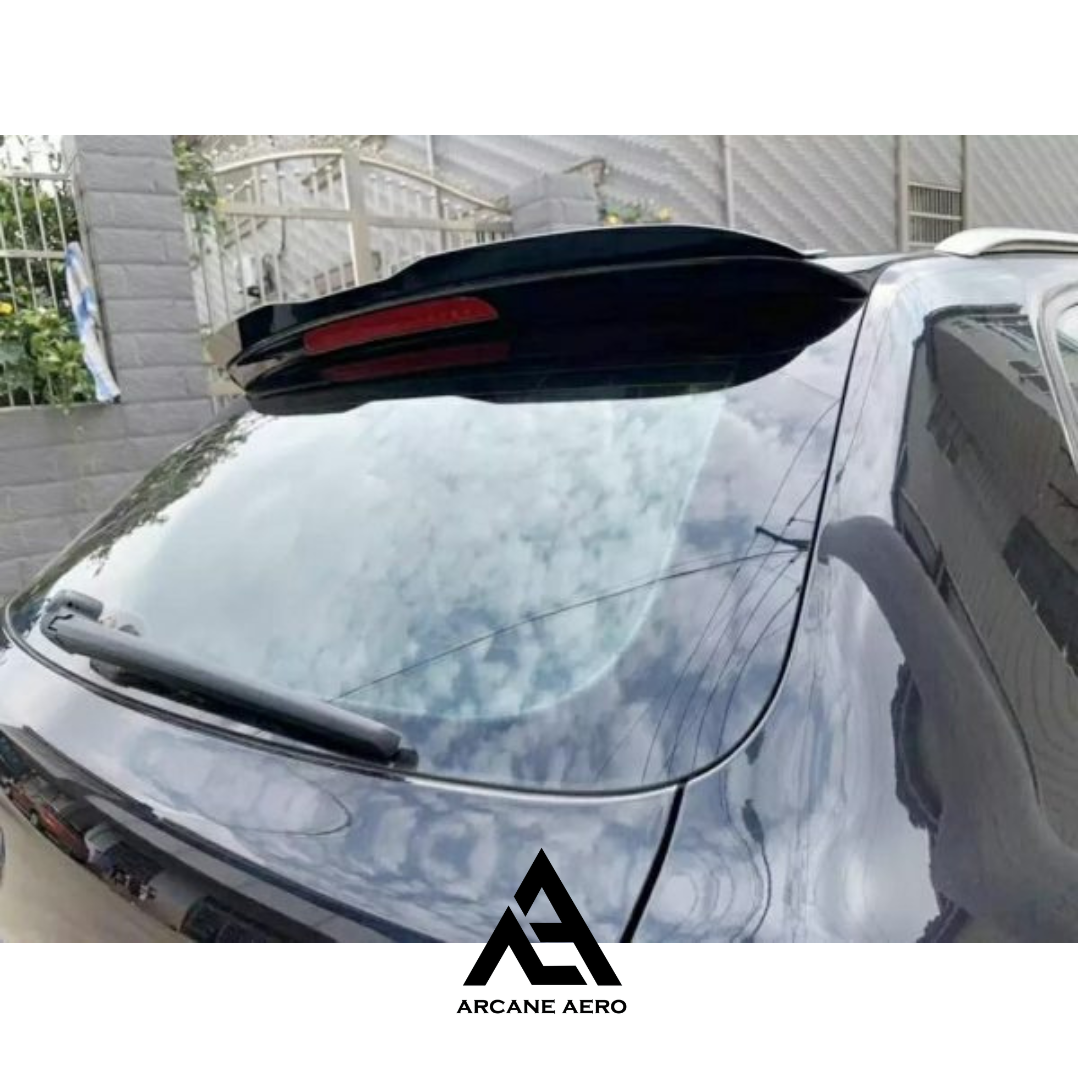 AUDI A3 8P MAX ARCANE AERO STYLE GLOSS BLACK ROOF SPOILER