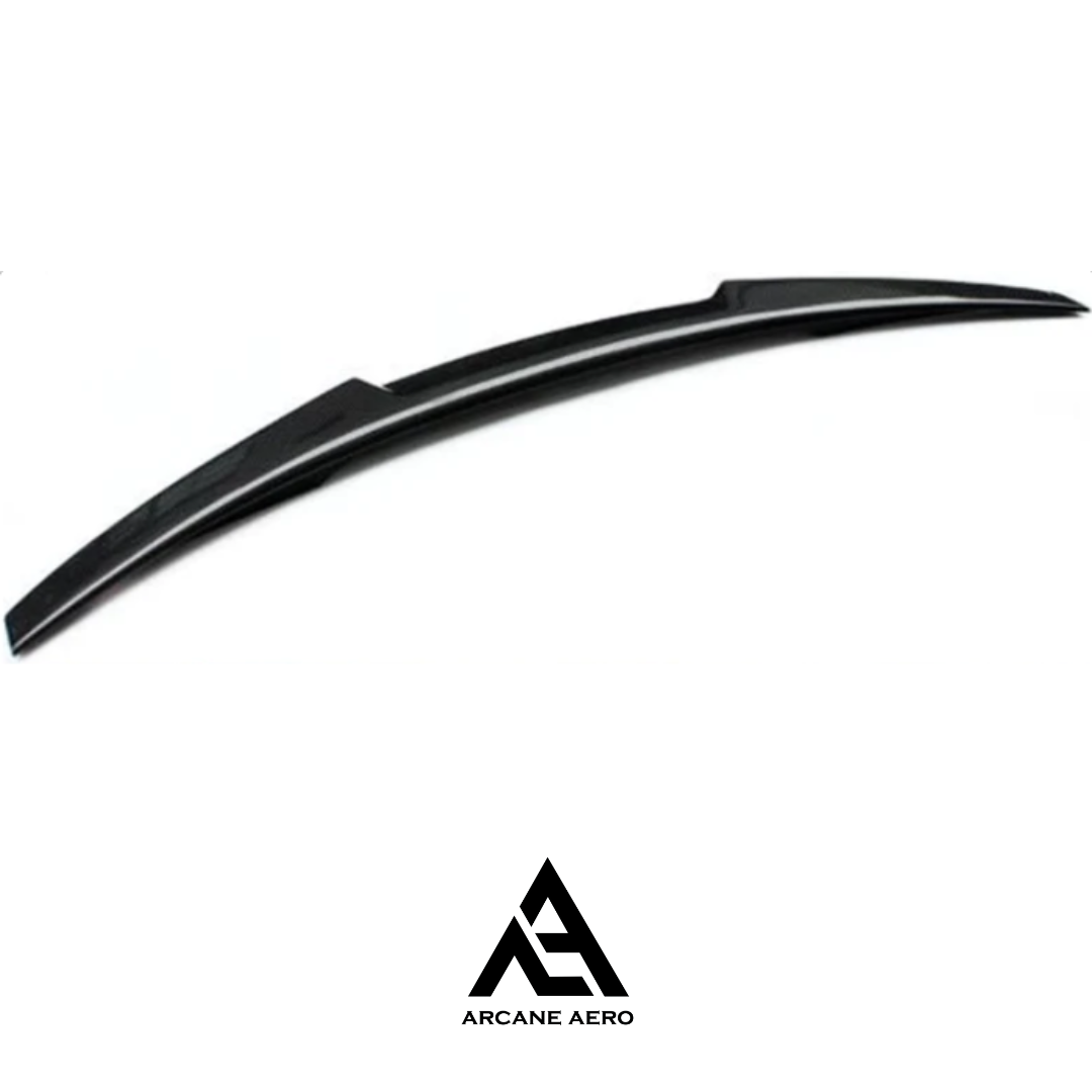 AUDI A3 M4 STYLE GLOSS ARCANE AERO BLACK BOOT SPOILER