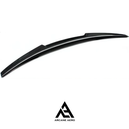 AUDI A3 M4 STYLE GLOSS ARCANE AERO BLACK BOOT SPOILER