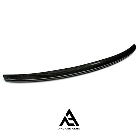 AUDI A4 (B9) CARBON FIBRE ARCANE AERO S4 STYLE BOOT SPOILER