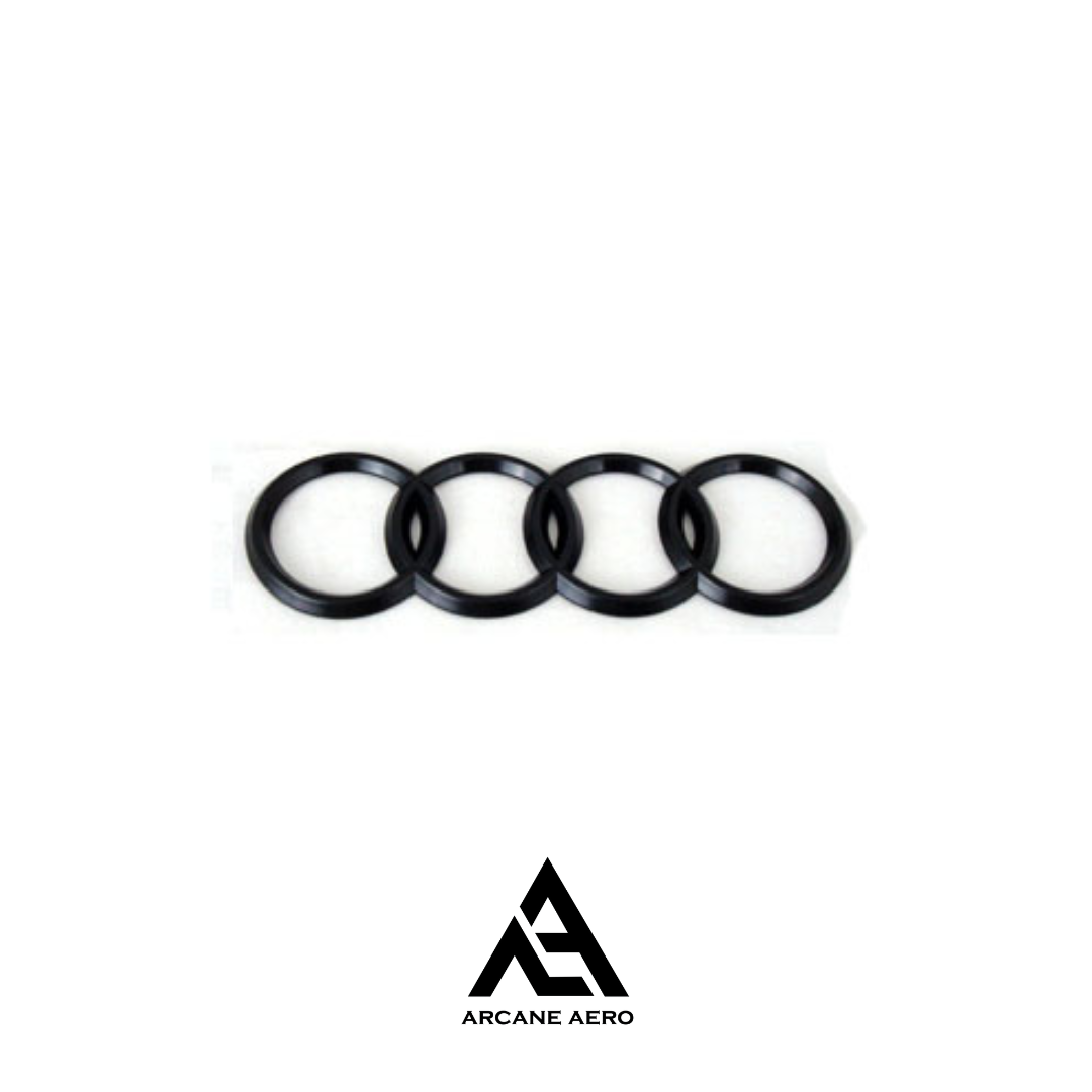 AUDI ARCANE AERO RING TRUNK EMBLEM