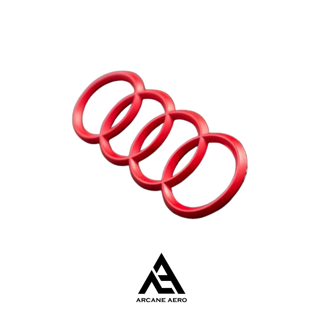 AUDI ARCANE AERO RING TRUNK EMBLEM
