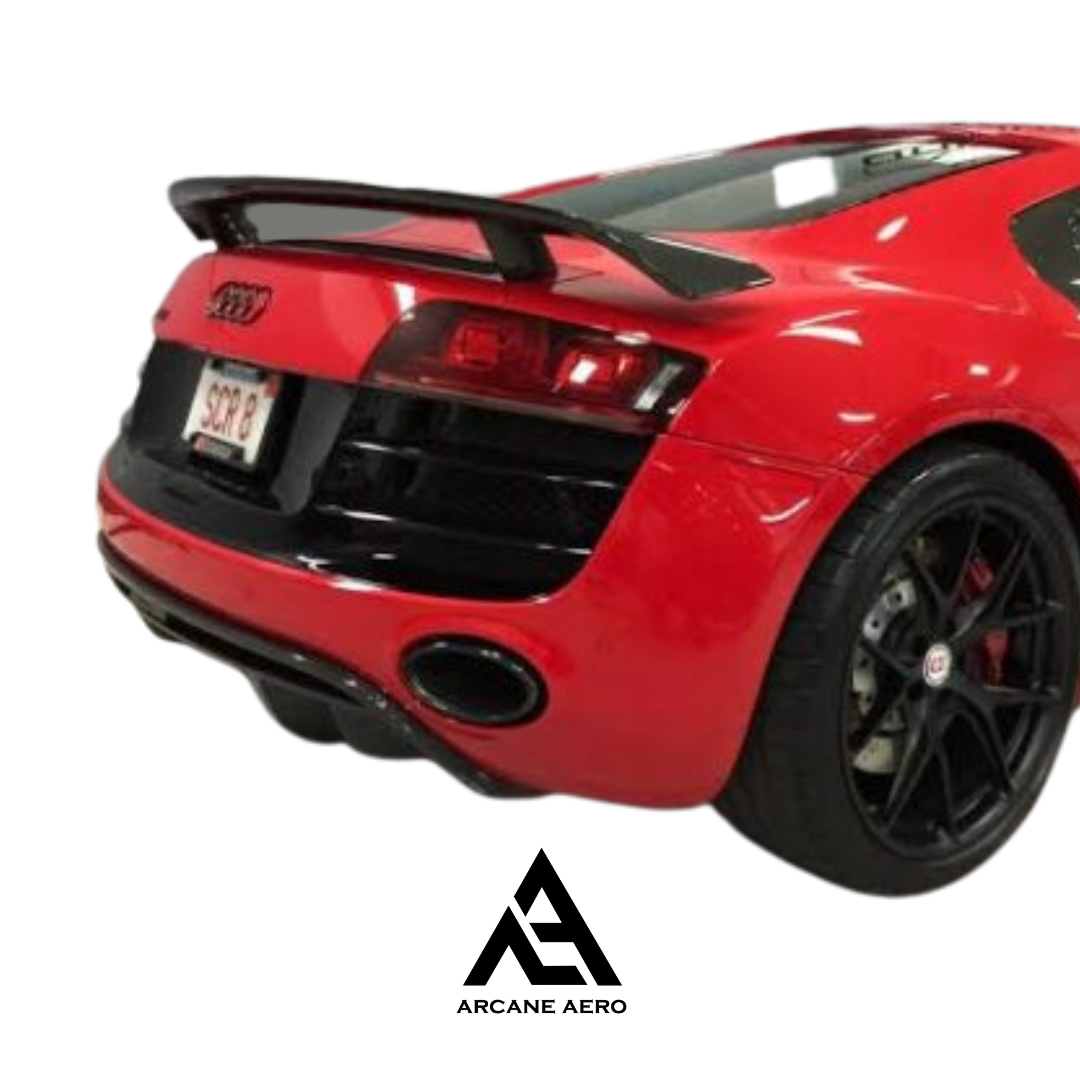 AUDI R8 (43) ARCANE AERO STYLE CARBON FIBRE WING