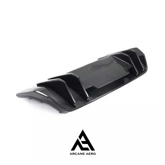 AUDI R8 (4S) ARCANE AERO STYLE CARBON FIBER REAR DIFFUSER