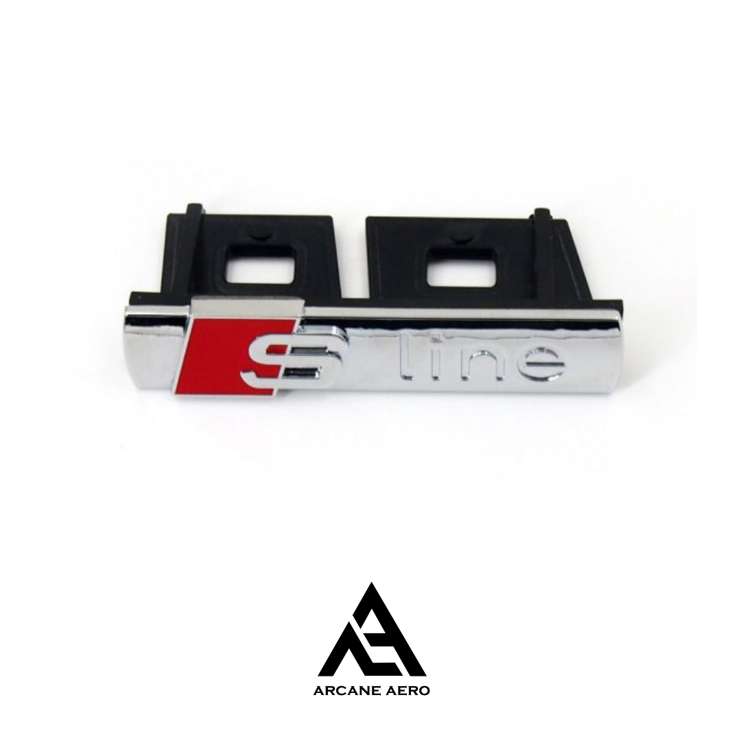 AUDI S-LINE GRILLE EMBLEM