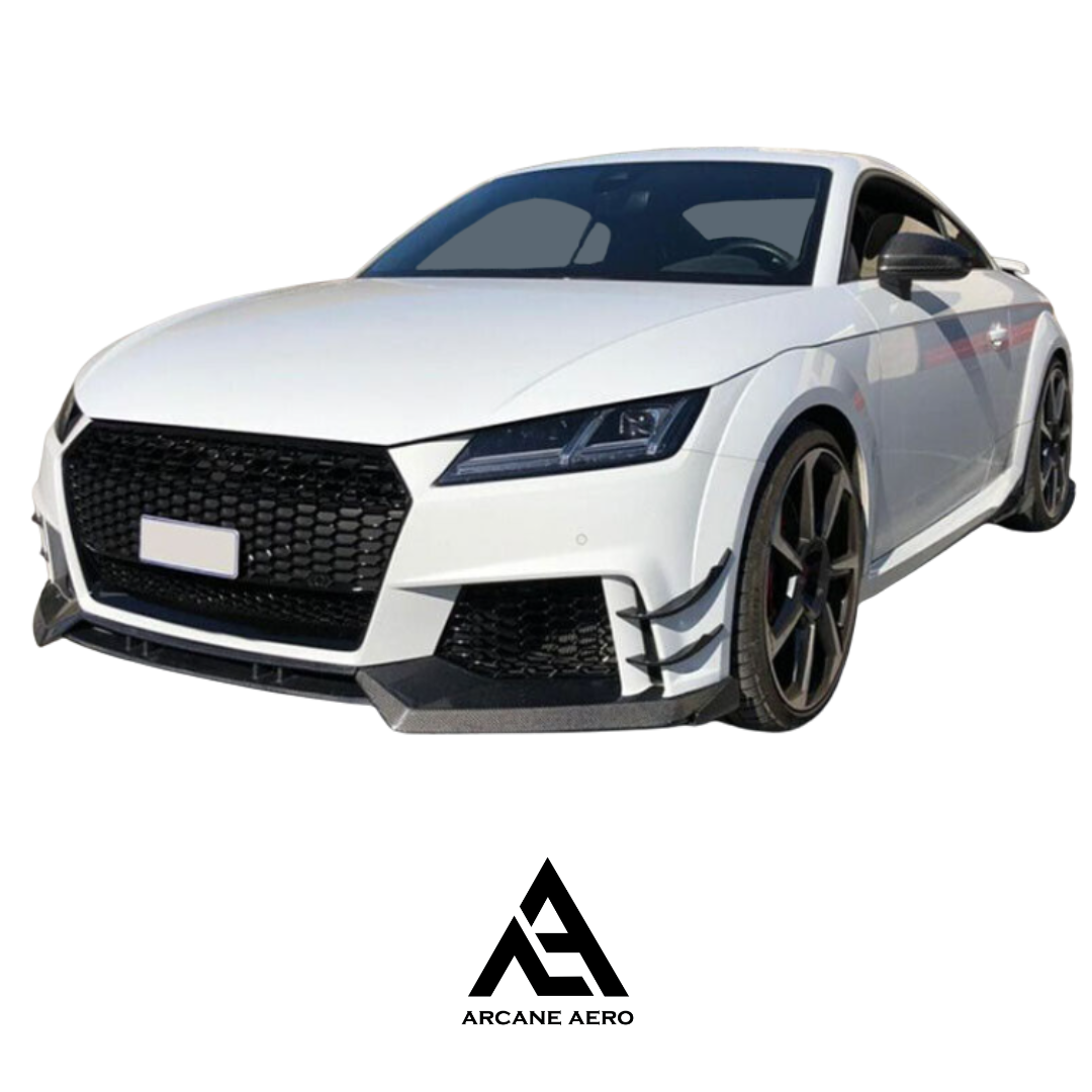 AUDI TTRS 8S ATB STYLE ARCANE AERO CARBON FIBRE FRONT SPOILER