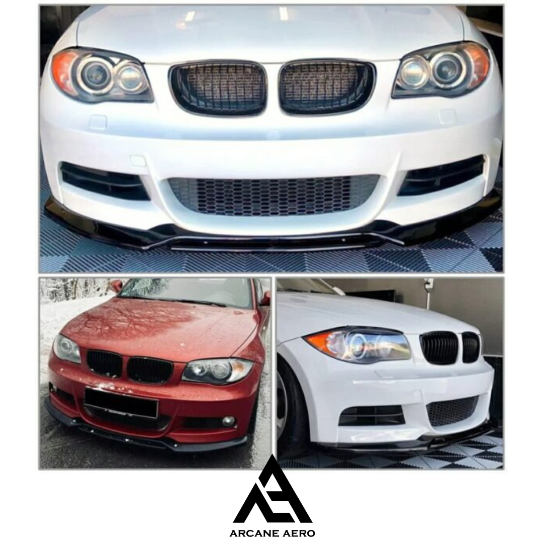 BMW E82 (1-SERIES) WARRIOR STYLE ARCANE AERO FRONT SPOILER