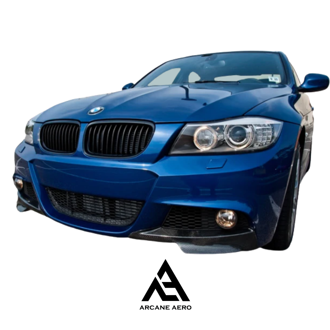 BMW E90 (LCI) PERFORM STYLE CARBON FIBER ARCANE AERO SPLITTERS