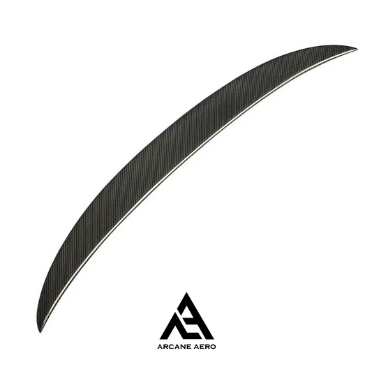 BMW E90 CARBON FIBER ARCANE AERO PERFORM STYLE BOOT SPOILER