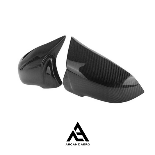 BMW F-SERIES M STYLE CARBON ARCANE AERO FIBER MIRROR COVERS