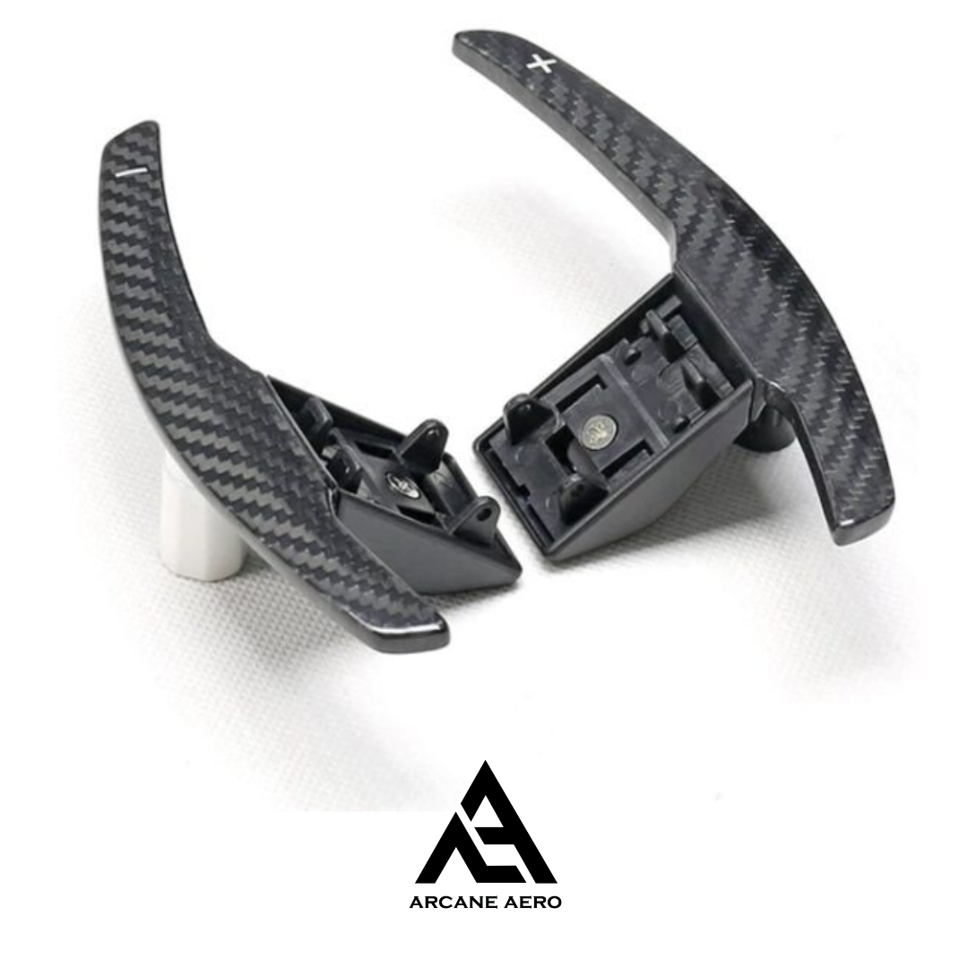 BMW F-SERIES CARBON FIBRE REPLACEMENT ARCANE AERO PADDLE SHIFT EXTENSIONS