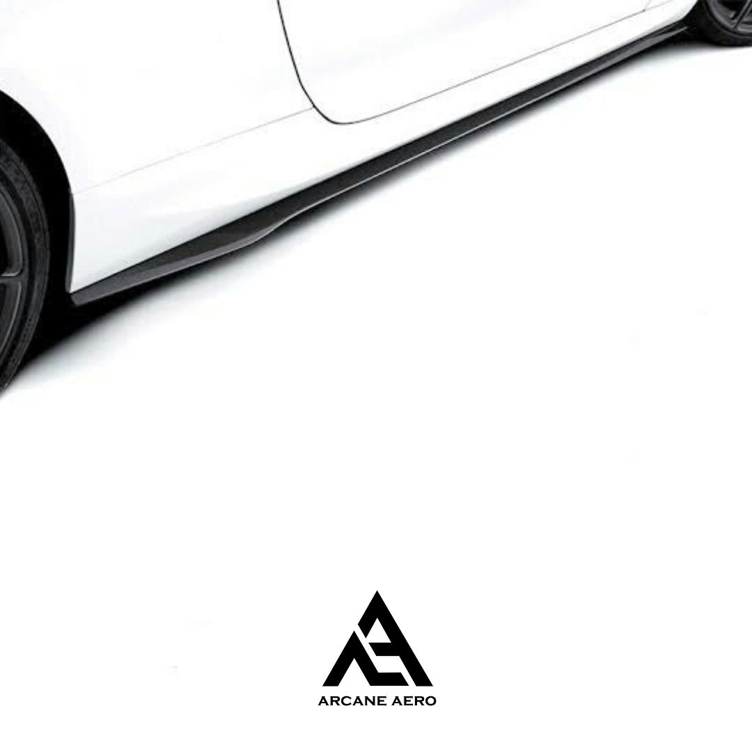 BMW F20 1-SERIES ARCANE AERO STYLE CARBON FIBRE SIDE SKIRT EXTENSIONS