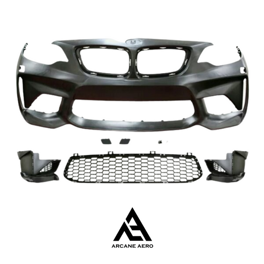 BMW F22 (2-SERIES) M2 COMPETITION STYLE ARCANE AERO FRONT BUMPER