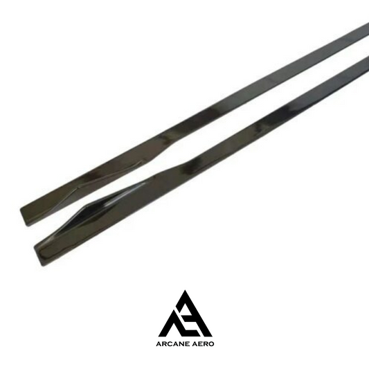 BMW F22 (2-SERIES) MTC STYLE GLOSS BLACK ARCANE AERO SIDE SKIRTS