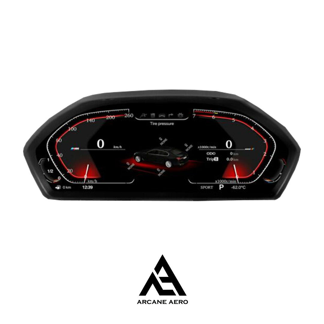 BMW F30 (3-SERIES) ARCANE AERO VIRTUAL COCKPIT LED INSTRUMENT CLUSTER RETROFIT
