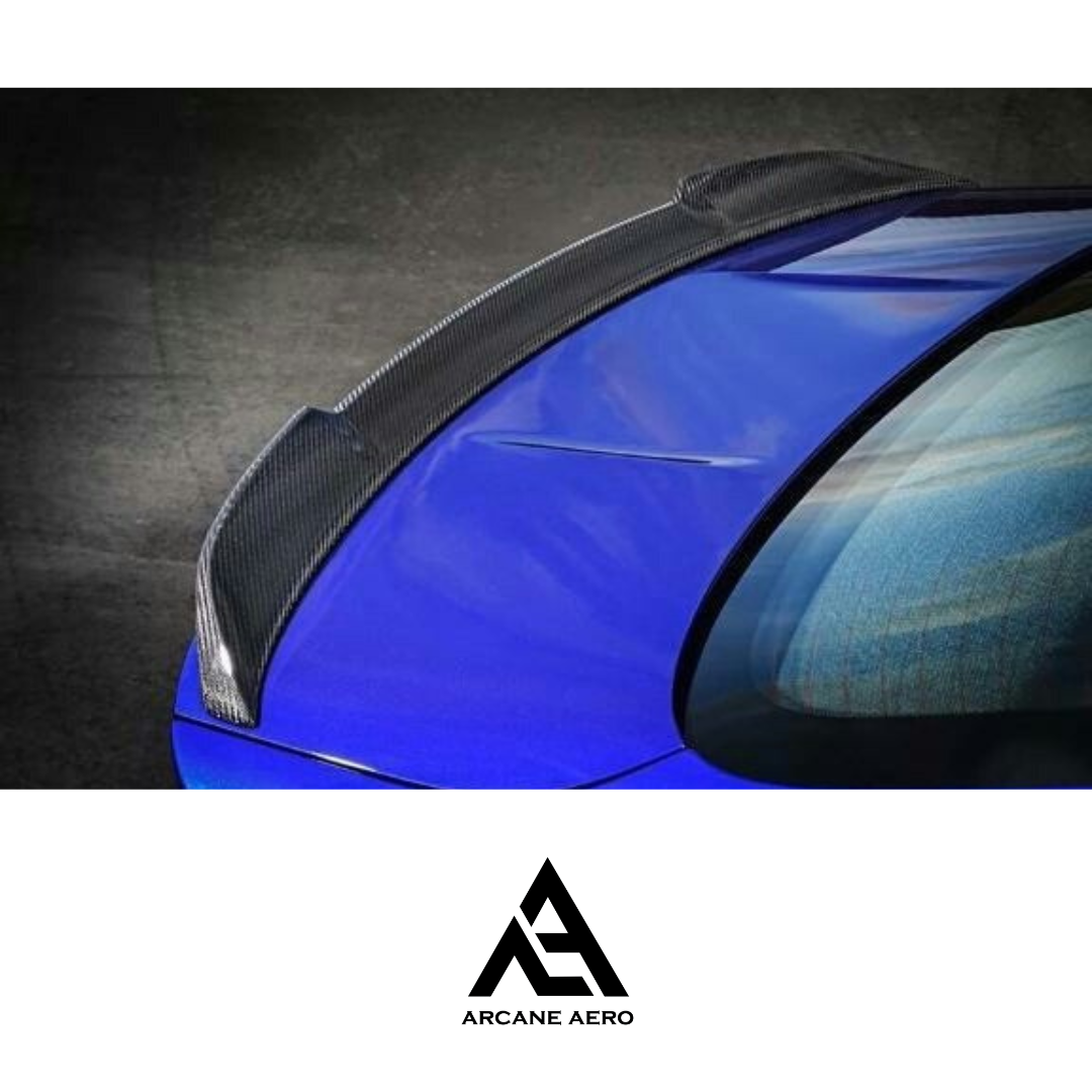 BMW F30 (3-SERIES) CS STYLE DRY CARBON FIBER ARCANE AERO BOOT SPOILER