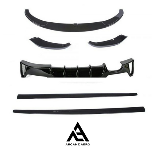 BMW F32 (4-SERIES) PERFORMANCE STYLE GLOSS BLACK BODYKIT