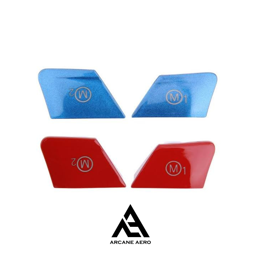 BMW F80 F82 F83 F87 M2 M3 M4 M5 M6 ARCANE AERO COLOR M1-M2 STEERING WHEEL BUTTONS