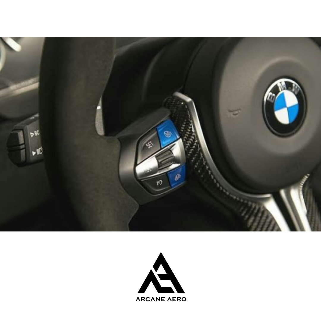 BMW F80 F82 F83 F87 M2 M3 M4 M5 M6 ARCANE AERO COLOR M1-M2 STEERING WHEEL BUTTONS