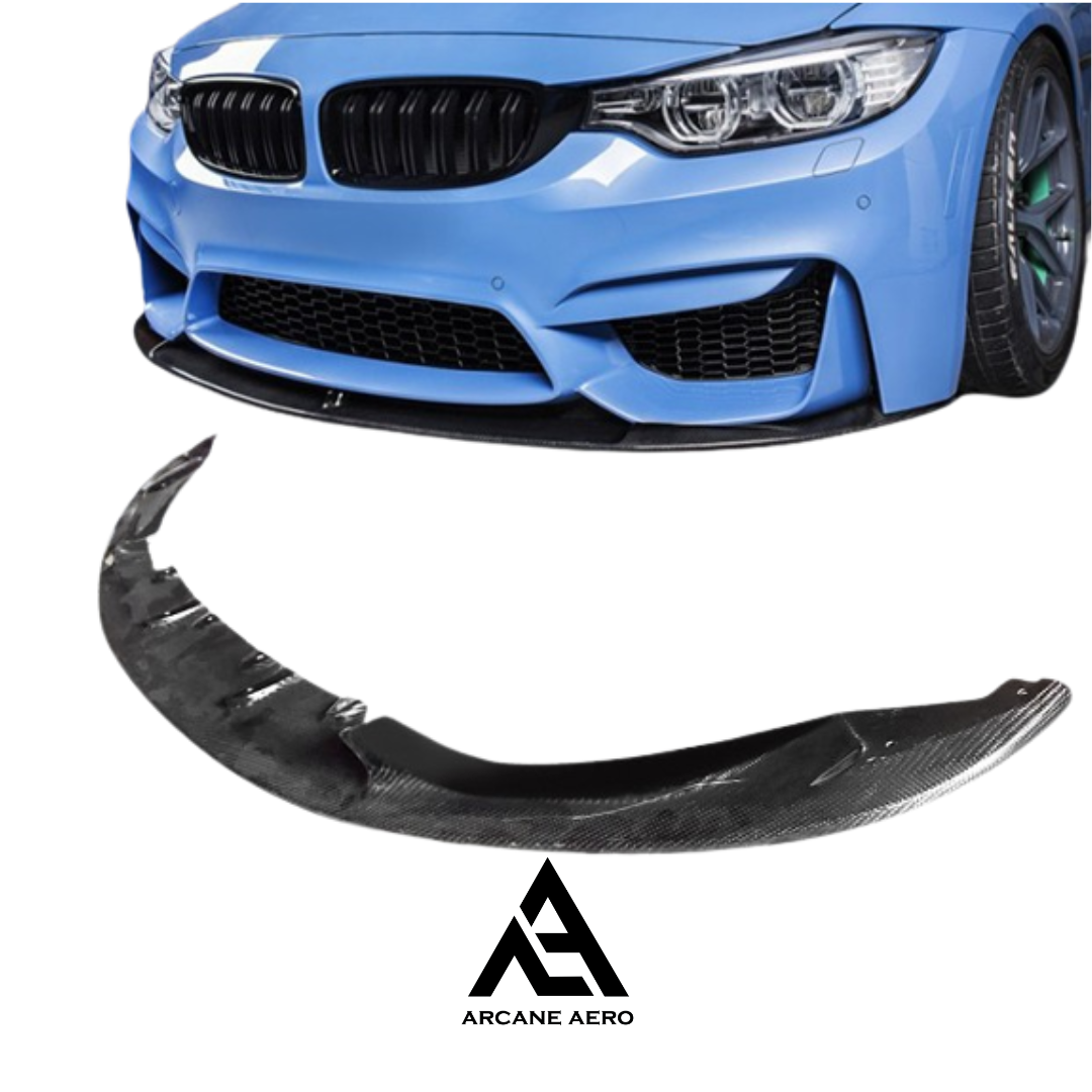 BMW F80 M3 3D STYLE ARCANE AERO CARBON FIBRE FRONT SPOILER