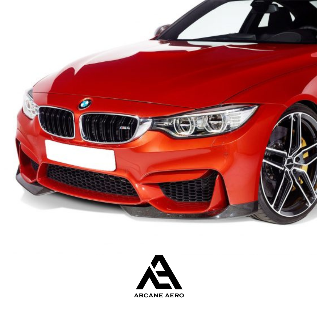 BMW F82 M4 AC STYLE ARCANE AERO CARBON FIBER SPLITTERS