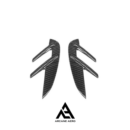 BMW G80 M3 (3-SERIES) DRY CARBON FIBER ARCANE AERO FENDER VENTS