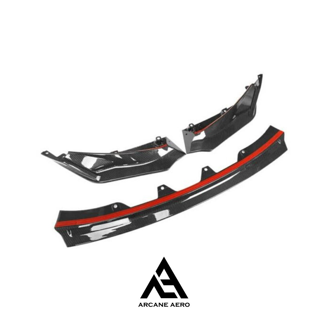 BMW G82 M4 (4-SERIES) CARBON FIBRE VORSTEINER STYLE ARCANE AERO FRONT SPOILER