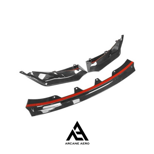 BMW G82 M4 (4-SERIES) CARBON FIBRE VORSTEINER STYLE ARCANE AERO FRONT SPOILER