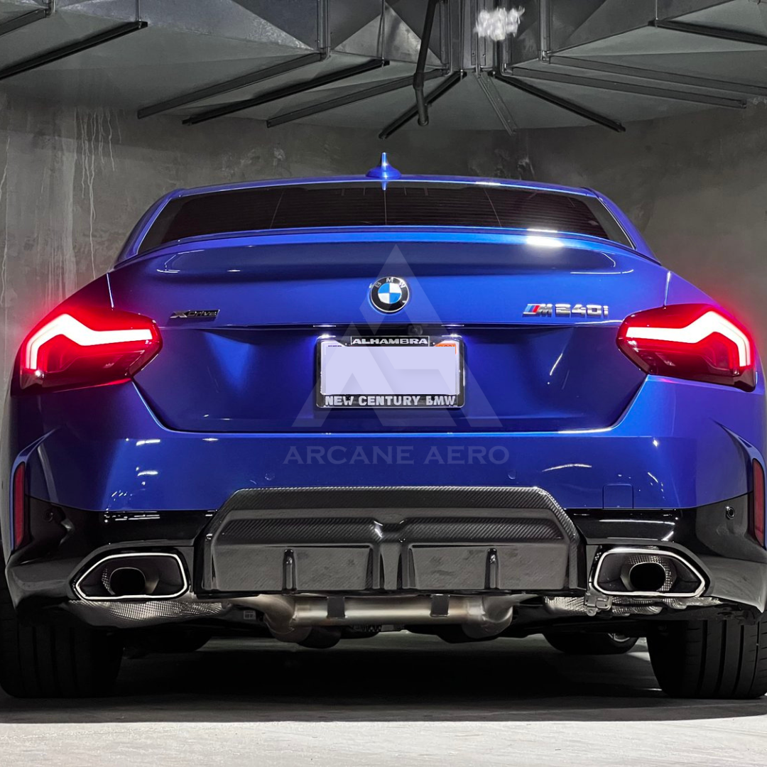 BMW G42 (2-SERIES) DRY CARBON FIBER MP STYLE ACANE AERO DIFFUSER