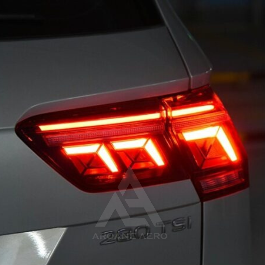 VW TIGUAN (MK2) IQ STYLE ARCANE AERO DYNAMIC LED TAILLIGHTS