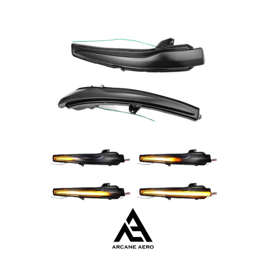 MERC W205 (C-CLASS) ARCANE AERO DYNAMIC LED MIRROR TURN SIGNAL