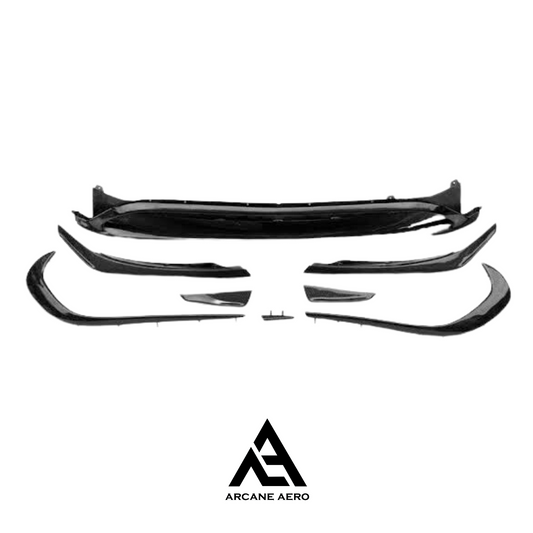 MERC W176 A45 (FACELIFT) AERO STYLE BUMPER CANARDS