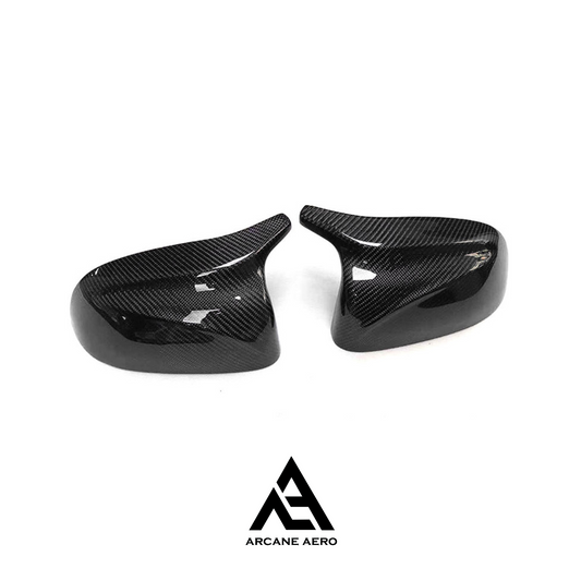 BMW X5 G05 M STYLE CARBON FIBER ARCANE AERO MIRROR CAPS