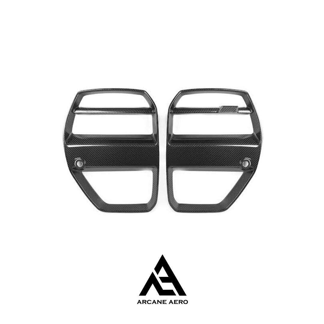 BMW G82 M4 (4-SERIES) DRY CARBON FIBRE VORSTEINER STYLE ARCANE AERO GRILLE