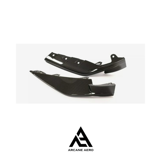 BMW G82/G83 M4 (4-SERIES) CARBON FIBER ARCANE AERO MP STYLE FRONT SPLITTERS