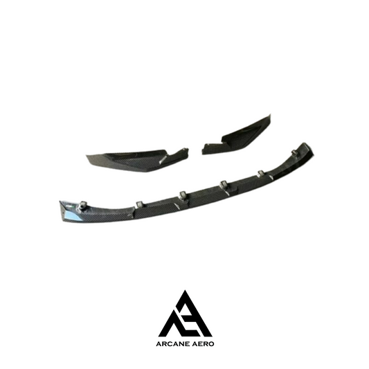 BMW G82/G83 M4 (4-SERIES) CARBON FIBER MP STYLE ARCANE AERO FRONT SPOILER