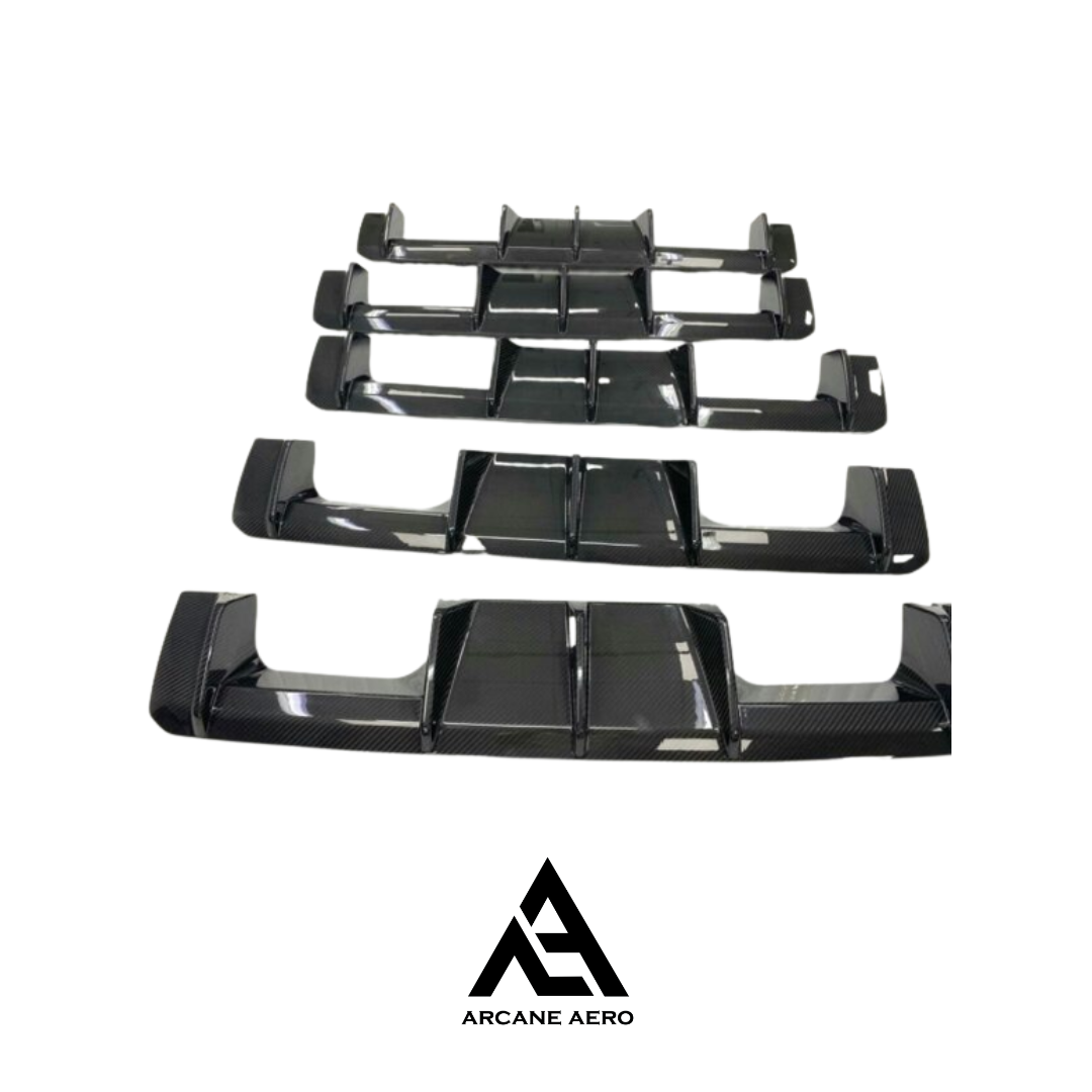 BMW G82/G83 M4 (4-SERIES) CARBON FIBRE MP STYLE ARCANE AERO DIFFUSER