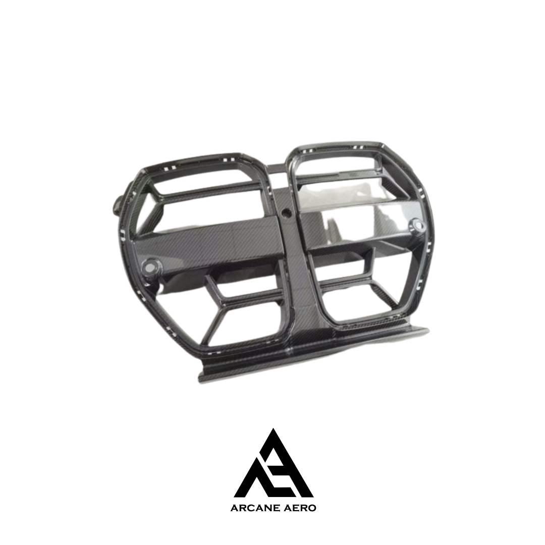 BMW G82/G83 M4 (4-SERIES) DRY CARBON FIBRE ARCANE AERO CSL STYLE GRILLE