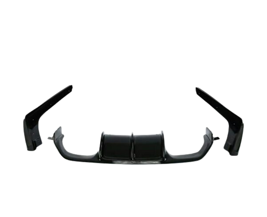 BMW F82/ F83 M4 (4-SERIES) V STYLE ARCANE AERO GLOSS BLACK DIFFUSER