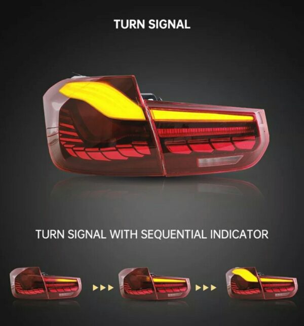 BMW F80 M3 (3-SERIES) CS OLED STYLE ARCANE AERO TAILLIGHTS