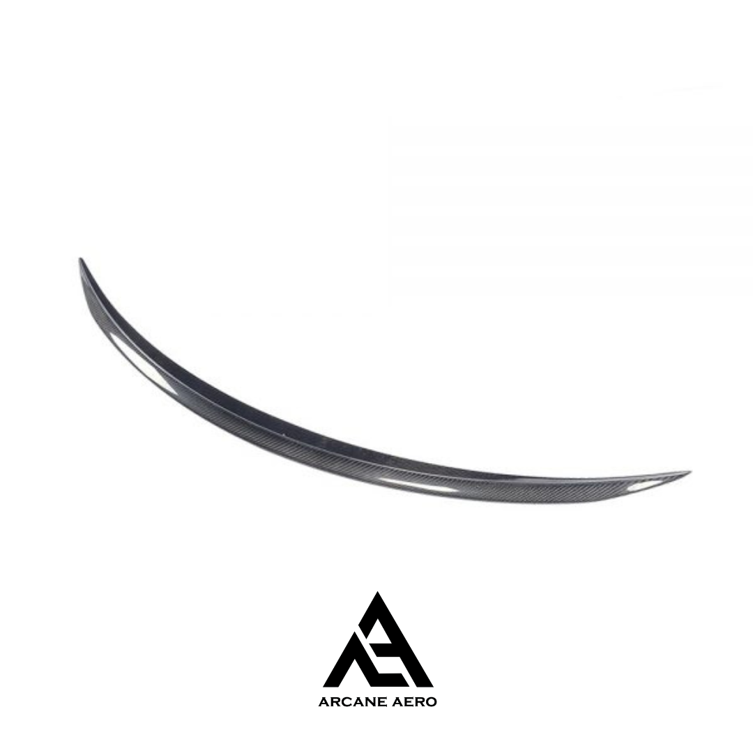 MERC W205 C-CLASS COUPE AMG ARCANE AERO SYLE CARBON FIBRE BOOT SPOILER