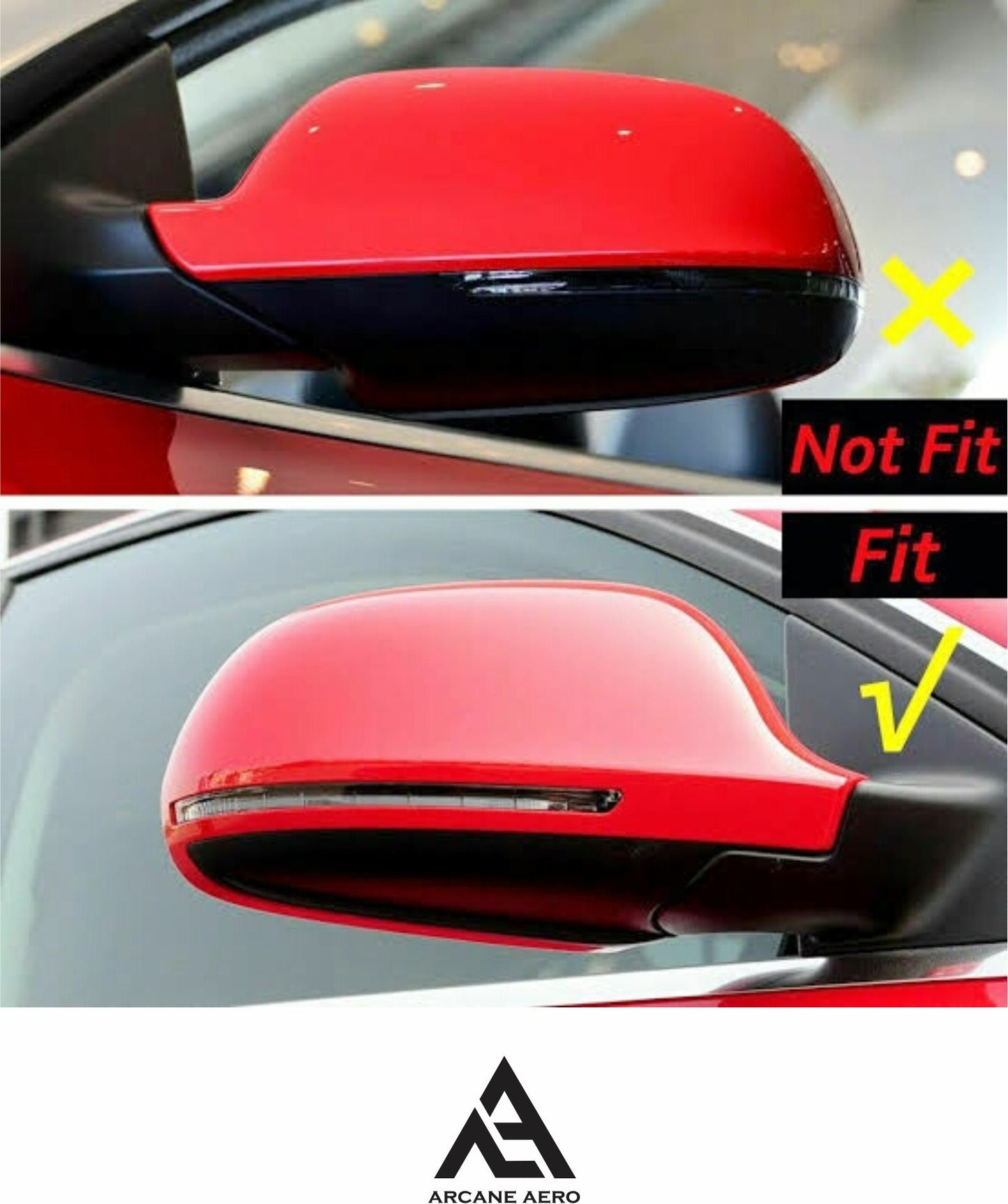 AUDI A3/S3/RS3 (8P) ARCANE AERO DYNAMIC LED MIRROR TURN SIGNAL