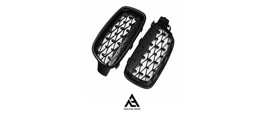 BMW F32 (4-SERIES) ARCANE AERO DIAMOND STYLE KIDNEY GRILLES