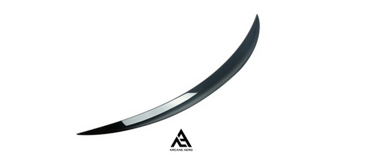 BMW E92 (3-SERIES) ARCANE AERO STYLE GLOSS BLACK BOOT SPOILER