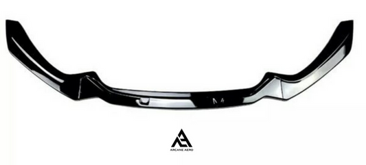 BMW F20 LCI (1-SERIES) ARCANE AERO STYLE GLOSS BLACK FRONT SPOILER