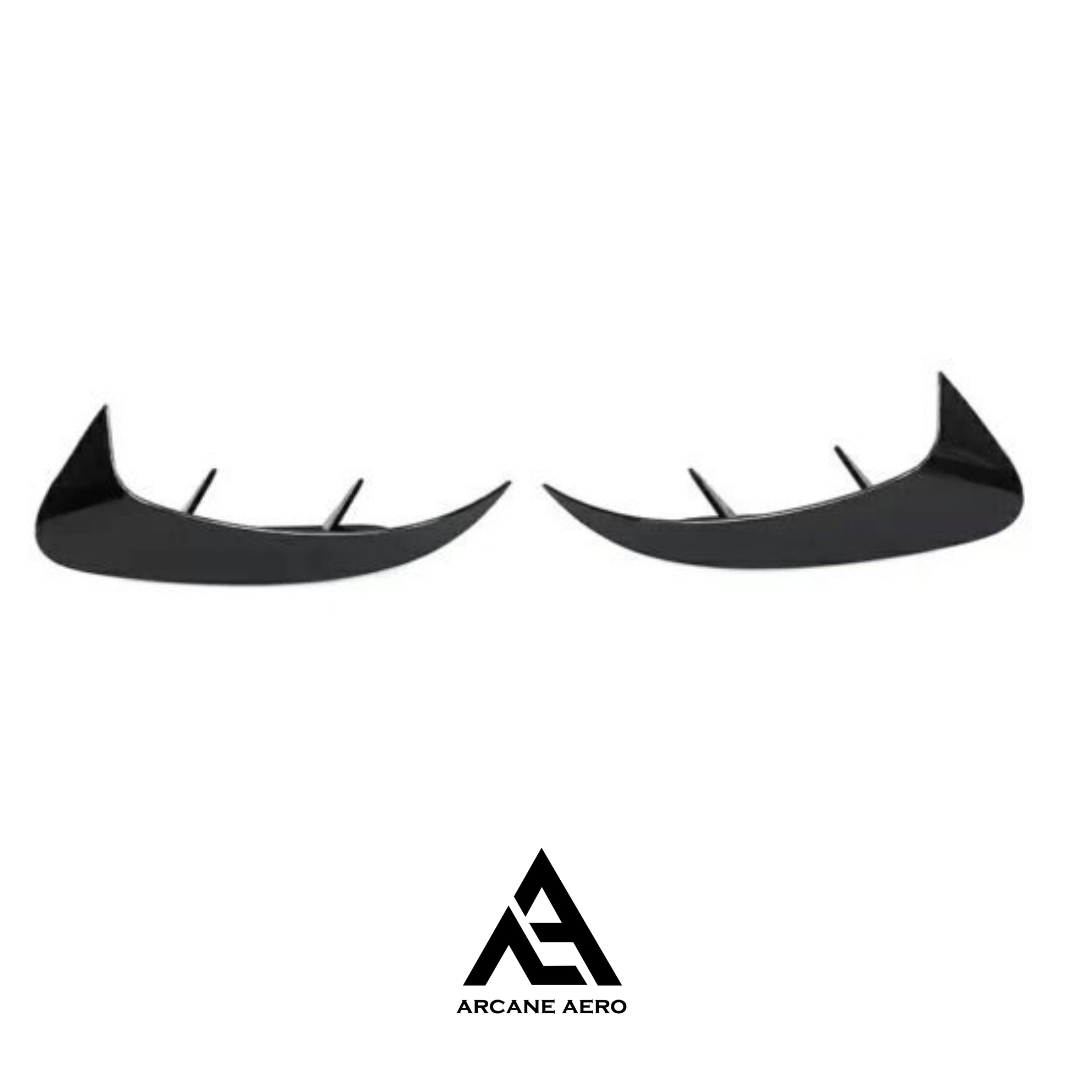 MERC A-CLASS W177 REAR BUMPER CANARDS