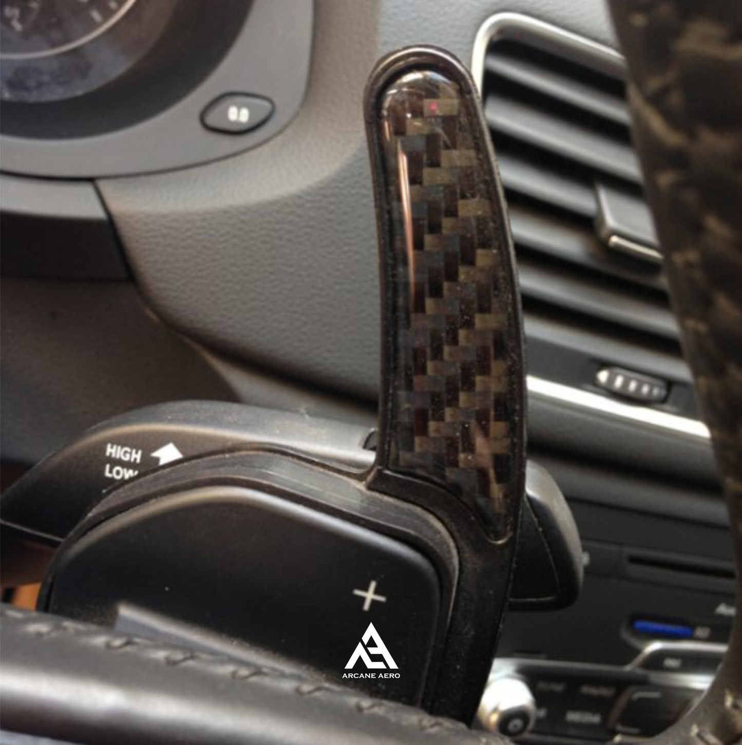 AUDI (OLD GENERATION) CARBON FIBRE DSG PADDLE EXTENSIONS: